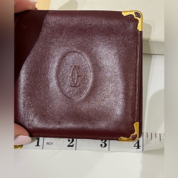 Authentic  Vintage Cartier wallet - Picture 8 of 9